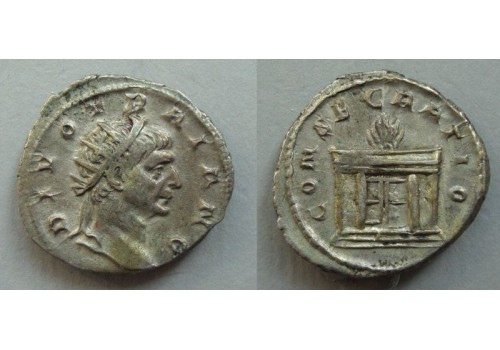 DIVO TRAIANO zeldzaam en gewild! GESLAGEN ONDER TRAJAN DECIUS (AP2036)