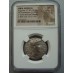 Augustus - Tyche and Orontes Tetradrachm NGC-slab! (AP2037)