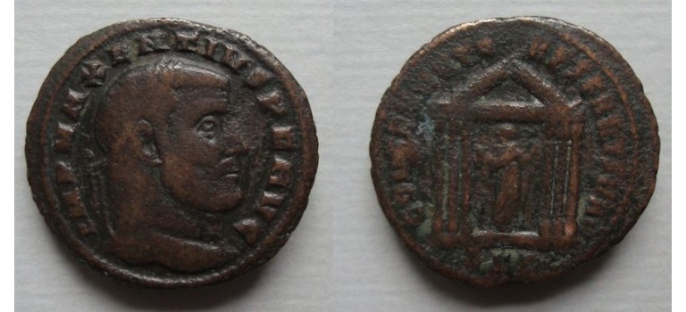 Maxentius - Tempel Carthago (AP2070) Maxentius - Tempel Carthago (AP2070)