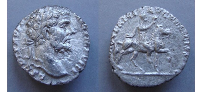 Septimius Severus - Keizer op paard ADVENTVI AVG FELICISSIMO  (MA2048)