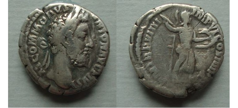 Commodus denarius minerva (ME2007)