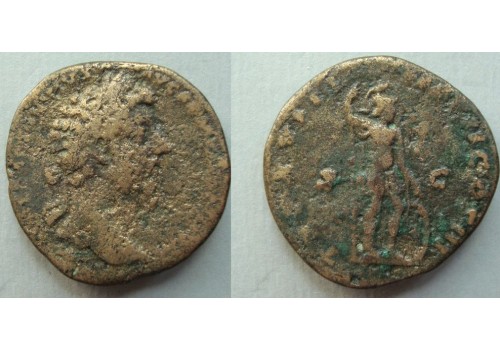 Marcus Aurelius- sestertius MARS (20108)