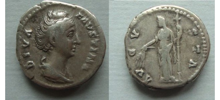 Faustina I - CERES denarius (ME2011)
