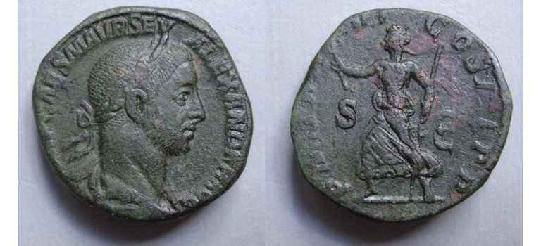 Severus Alexander - Sestertius PAX (ME2071)