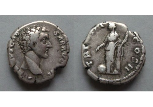 Marcus Aurelius- denarius PROVIDENTIA (ME2075)