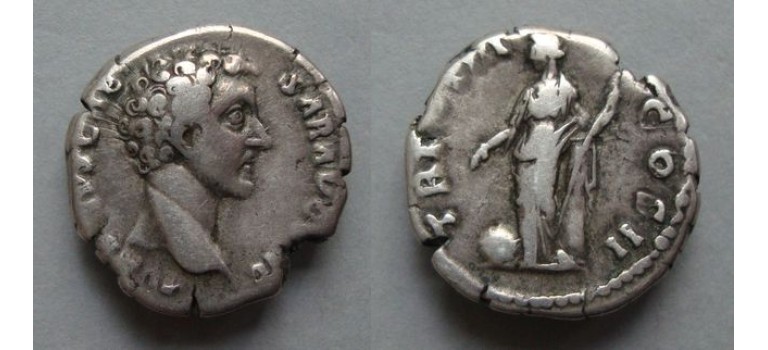 Marcus Aurelius- denarius PROVIDENTIA (ME2075)
