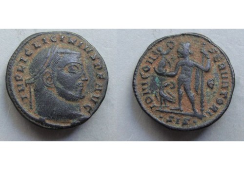 Licinius - iovi conservator siscia zeldzaam! (ME2098)