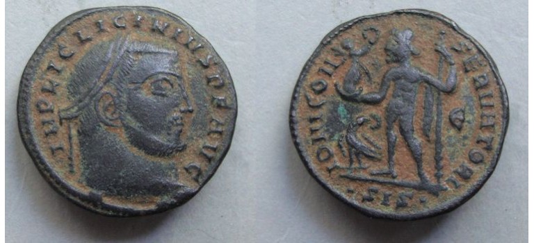 Licinius -  Jupiter Siscia rare (ME2098)