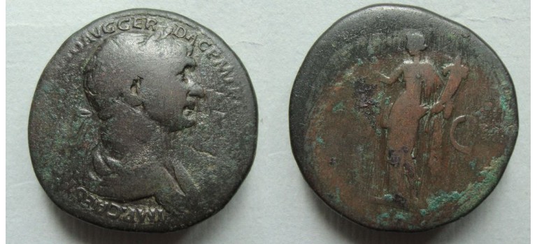 Trajanus- Sestertius FELICITAS (AU2001)