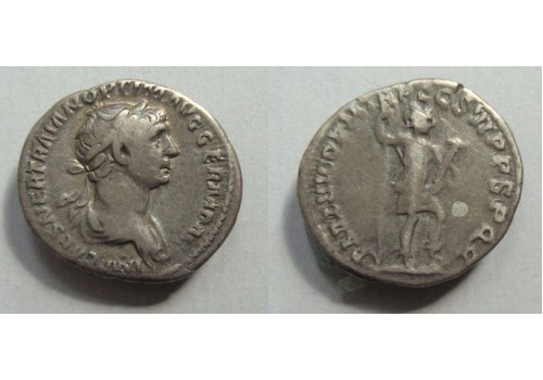 Trajanus - denarius Virtus (JUL2042)