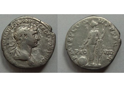 Trajanus - denarius Providentia (JUL2048)