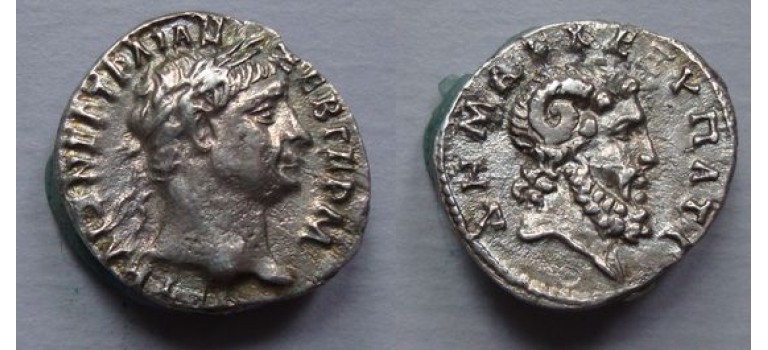 Trajanus - Hemidrachme Zeus-ammon  (JUL2056)