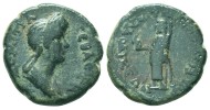 Domitia - vrouw van keizer Domitianus, zeldzaam (AU2009)