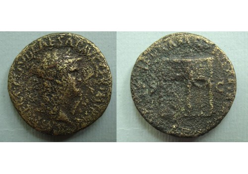Nero - Janustempel sestertius (Au2021) Nero - Janustempel sestertius (Au2021)
