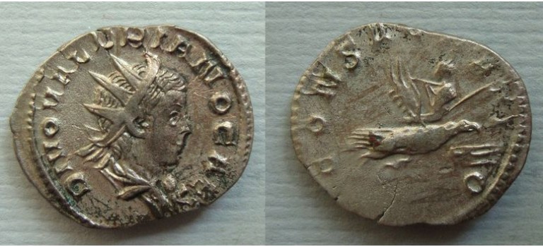 Valerianus II  - Valerianus op adelaar (au2031)