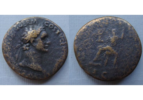 Domitianus- sestertius Jupiter (AU2048) Domitianus- sestertius Jupiter (AU2048)