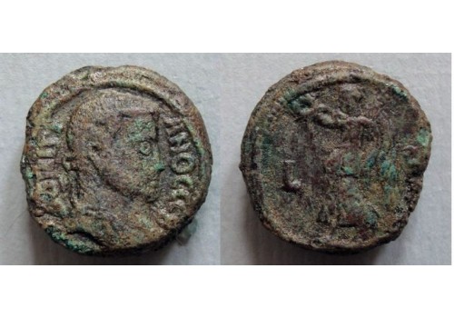 Domitius Domitianus - NIKE zeer zeldzame usurpator! (au2064) Domitius Domitianus - NIKE zeer zeldzame usurpator! (au2064)