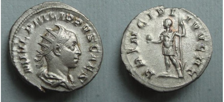 Philippus II - PRINCIPI IVVENT Prachtig! (D1812)