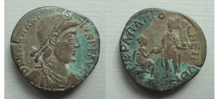 MAGNUS MAXIMUS  - REPARATIO REIPVB  schaarse keizer (MA21123)