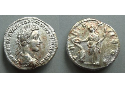 Commodus - denarius SALUS, (MA21125) Commodus - denarius SALUS, (MA21125)