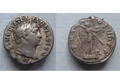 Trajanus- denarius Victoria (MA2174)