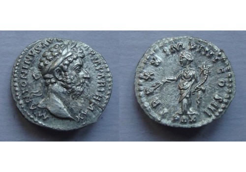 Marcus Aurelius- denarius PAX mooie munt!  (AP2133)