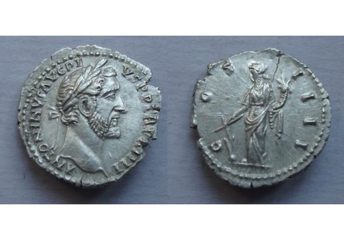 Antoninus Pius - denarius FORTUNA (AP2149)