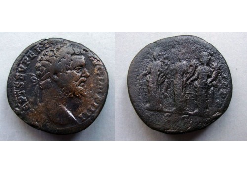 Septimius Severus - sestertius 3 moneta's (AP2162)
