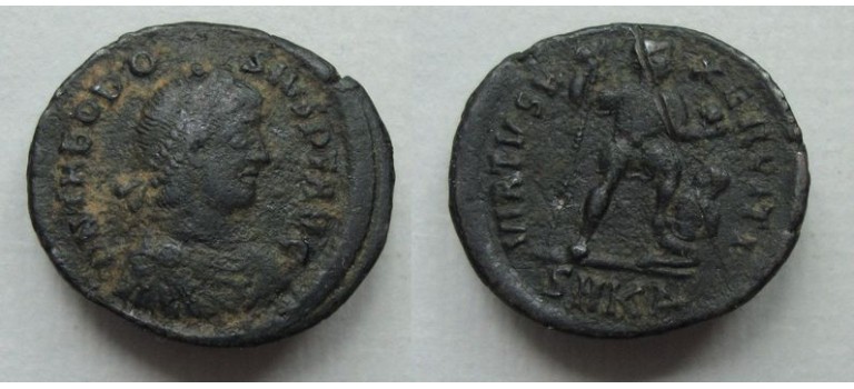 Theodosius I - VIRTVS EXERCITI (AU2102)