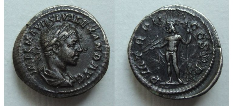 Severus Alexander - Jupiter denarius (JUL2138)