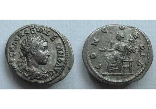 Severus Alexander - denarius CONCORDIA Antioch schaars! (JUL2153)