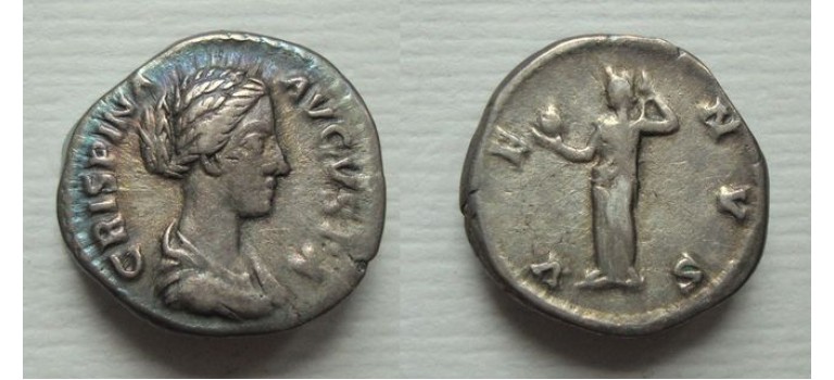 Crispina - denarius VENVS scarce! (JUL2170)