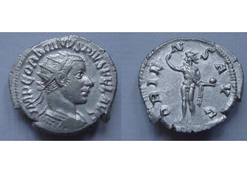 Gordianus III - ORIENS AVG prachtig portret (JUL2183)