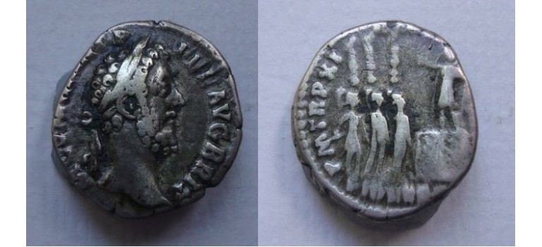 Commodus denarius - het verraad van Perennis, interessant! (JUL2186)