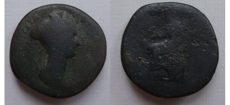 Sabina  - sestertius VESTA (JUL2188)
