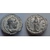 Macrinus -  LIBERALITAS denarius extremely fine and scarce (JUL2192)