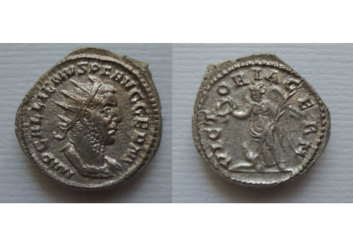 Gallienus -  VICTORIA GERM zilver! (JUN2146)