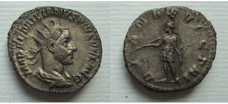 AEMILIANUS - zeldzame keizer DIANAE VICTRI! (JUN2171)