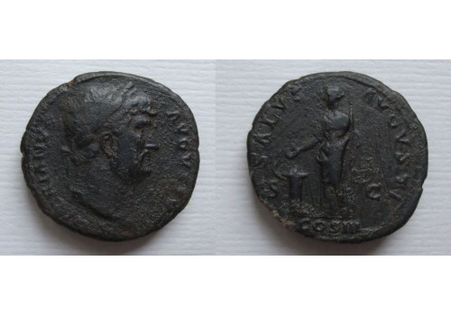 Hadrianus  - SALUS AS (JUN2174)