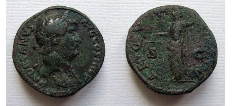 Hadrianus - Sestertius Aequitas (ME21110) Hadrianus - Sestertius Aequitas (ME21110)