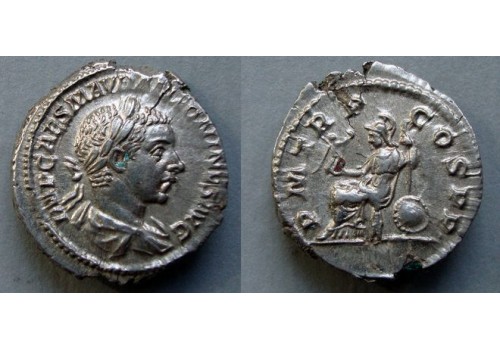 Elagabalus - denarius ROMA prachtig (ME2125)