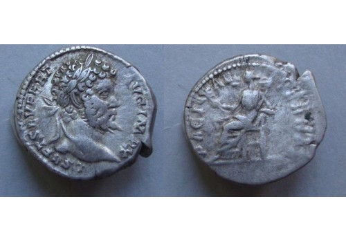 Septimius Severus - denarius PACI AETERNAE schaars (ME2152)