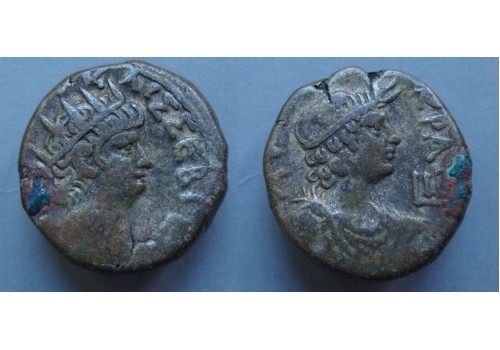 Nero - zilveren Tetradrachme met Alexandria! (ME2156) Nero - zilveren Tetradrachme met Alexandria! (ME2156)