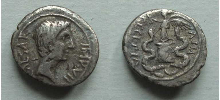 Augustus - quinarius Asia recepta (ME2193)