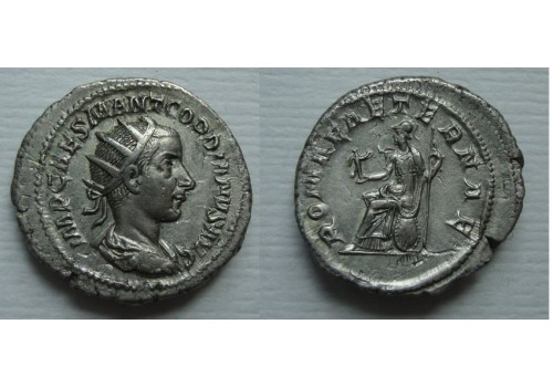 Gordianus III - ROMAE AETERNAE prachtig!  (AU2131)