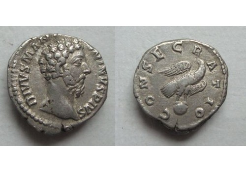 Marcus Aurelius - DIVUS met Adelaar! SCHAARS (AU2166)