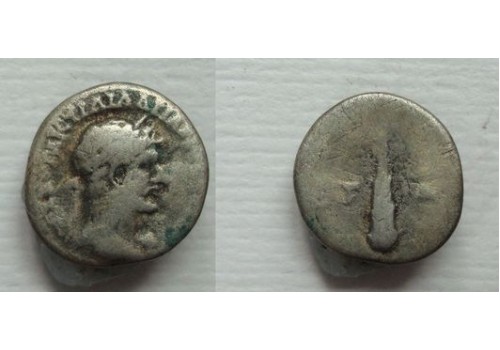 Hadrianus  - hemidrachme knots ZELDZAAM!!!!!! (AU2170)