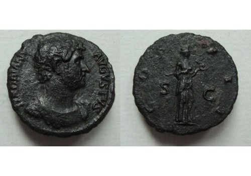 Hadrian  - SALUS As not in RIC (JUN2137)