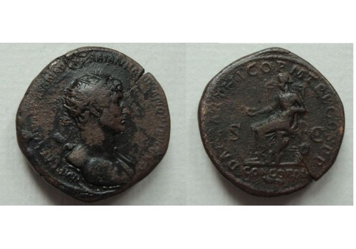 Hadrianus - CONCORDIA Dupondius (JUN2147) Hadrianus - CONCORDIA Dupondius (JUN2147)