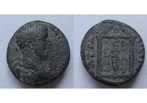 Commodus -  Attalea tempel extreem zeldzaam (S2126)